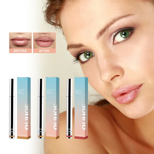 Peel Off Lip Liner-contains hyaluronic acid, tocopherol (vitamin e), and Baichi flower seed oil.