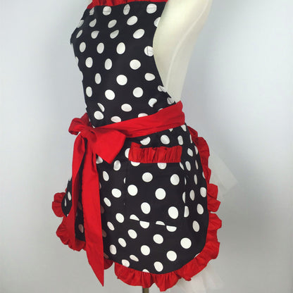 Pin-up Chic Retro Apron - touch of nostalgia and charm to your kitchen adventures