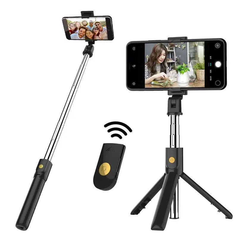 Selfie Stick Mobile Phone Holder Bluetooth Remote Control