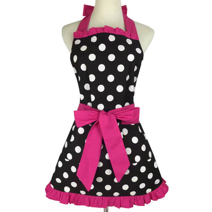 Pin-up Chic Retro Apron - touch of nostalgia and charm to your kitchen adventures