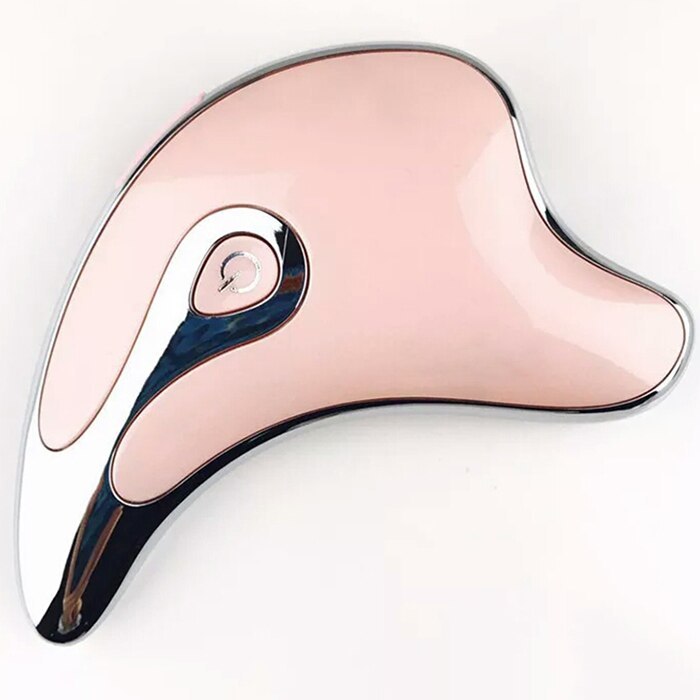 Gua Sha Vibrating Facial Massager - LED Light Microcurrent for Skin Rejuvenation