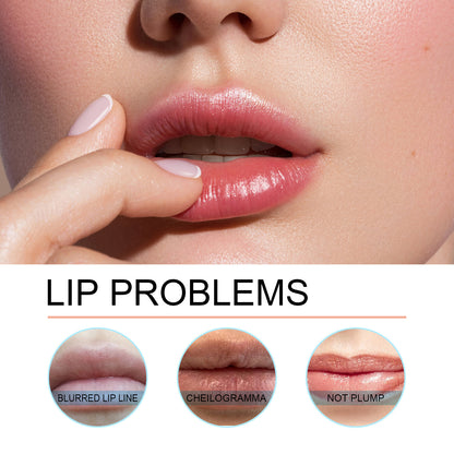 Peel Off Lip Liner-contains hyaluronic acid, tocopherol (vitamin e), and Baichi flower seed oil.