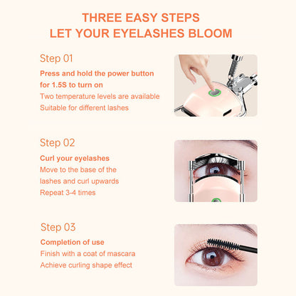 LuxeHeat Lash - The Ultimate Heated Eyelash Curler ✨ No extreme heat, just the perfect warmth for the perfect curl - read more below