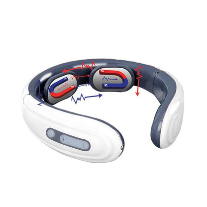 Neck Massager-Targeted vibrations soothe tense muscles and increase blood flow, promoting healing and reducing pain