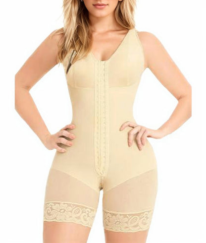 Shapewear-Tummy Control, Post Surgery, Full Body Shaper, Butt Lifter With Zipper