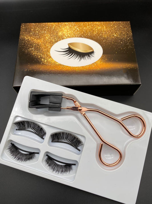 Magnetic Eyelashes Set -flawless, voluminous lashes without damaging your natural ones! No glue, no eyeliner, just pure magnetic magic.