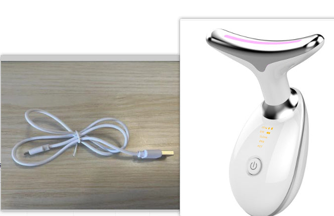 GlowLift Pro - Thermal Neck Lifting And Tightening Vibrating Massager, Wrinkle Remover,USB charging