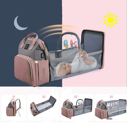 Crib Backpack Large Capacity