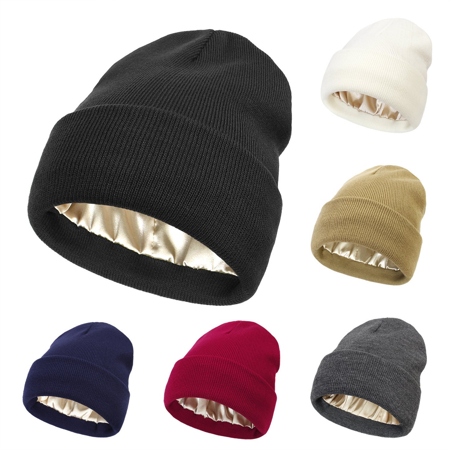 Silky Sleek Beanie - prevents frizz, reduces breakage, and keeps hair smooth and sleek