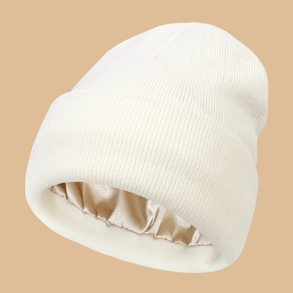 Silky Sleek Beanie - prevents frizz, reduces breakage, and keeps hair smooth and sleek