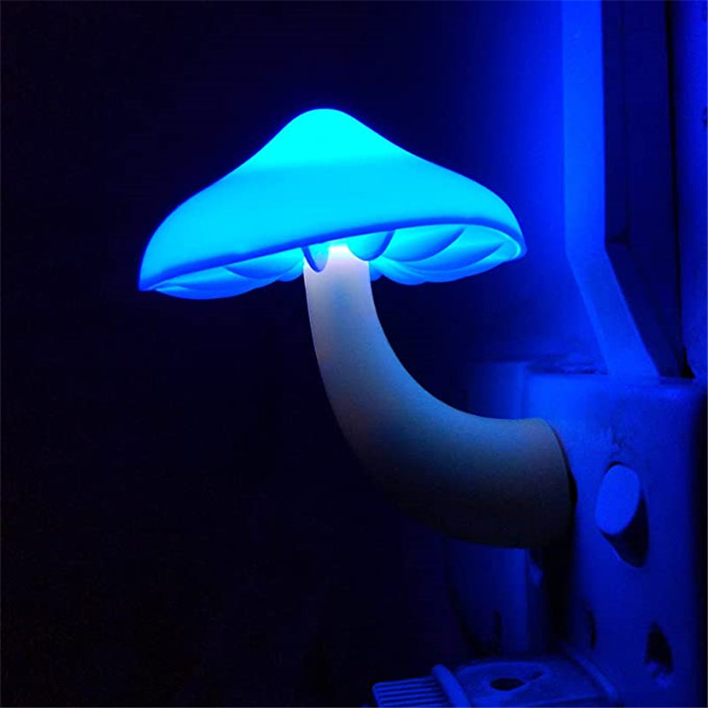 Mushroom Night Lamp-LED Wall Socket Lamp