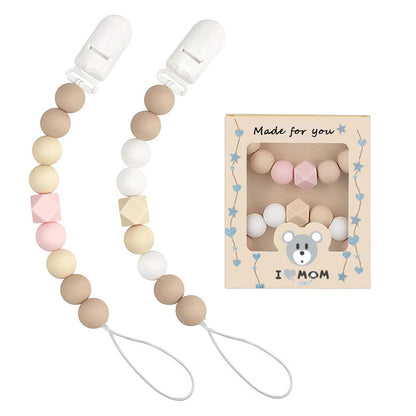 Baby Silicone Pacifier Chain With Clip