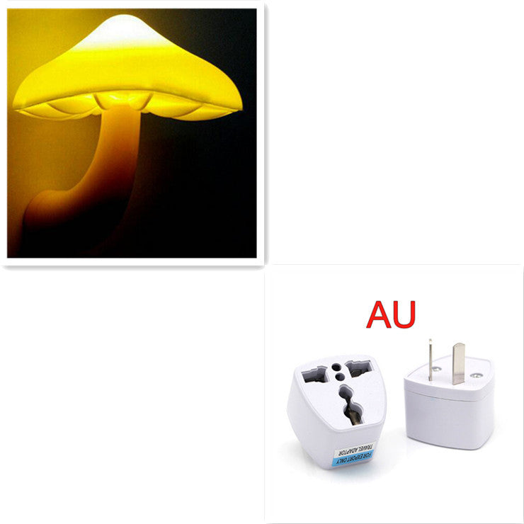 Mushroom Night Lamp-LED Wall Socket Lamp